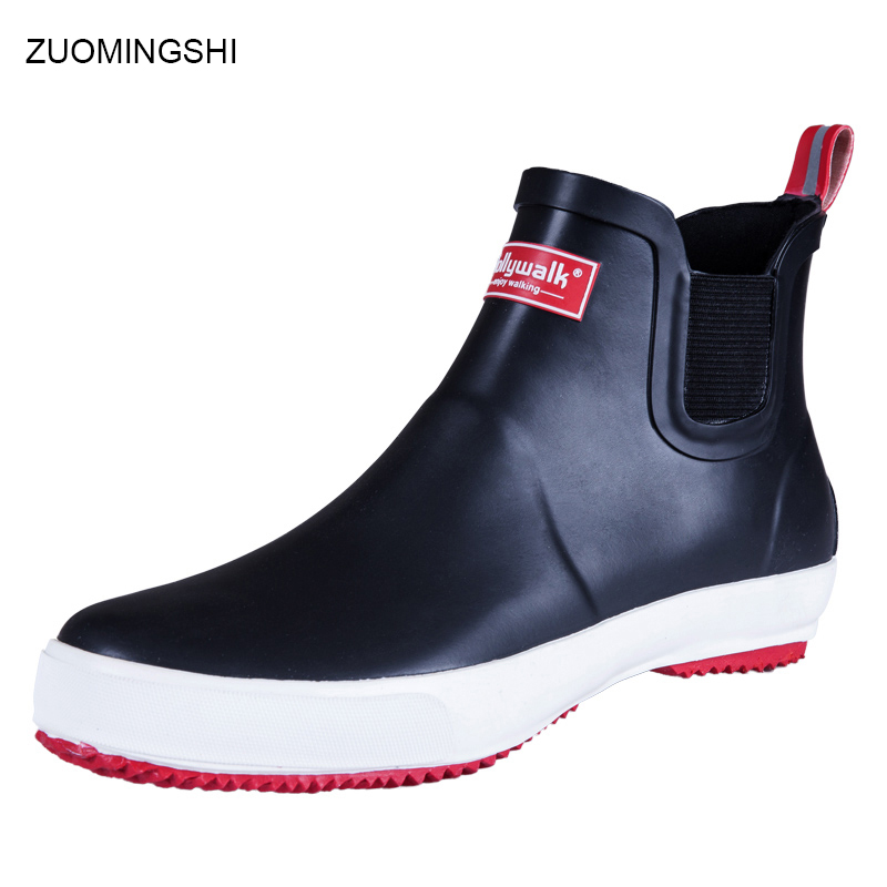 Fishing Boots - Satış erkekler kauçuk yağmur çizmeleri Gumboots
