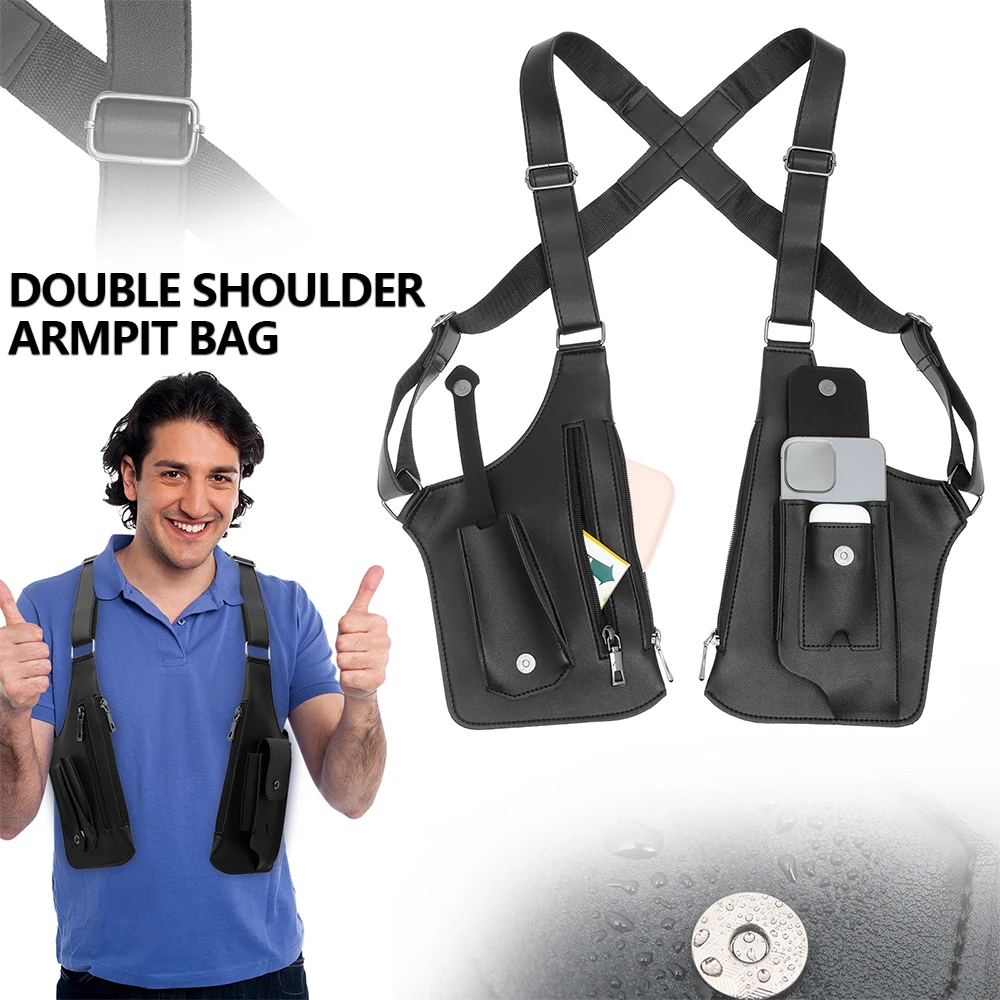 Fishing Bag Waterproof - Koltukaltı Hırsızlık Önleyici Çanta PU Çift