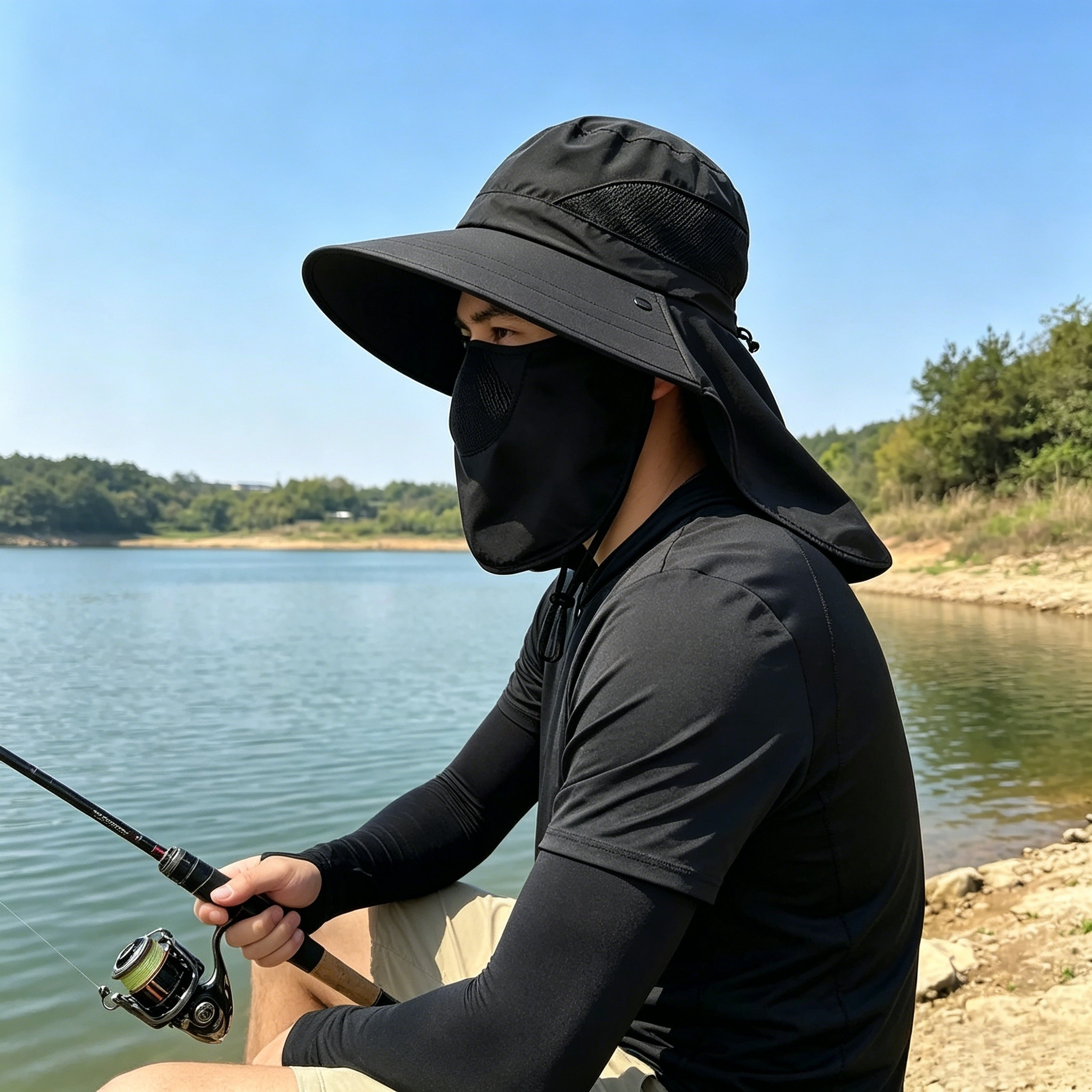 Fishing Hat - Tam Yüz ve Boyun Korumalı Güneş