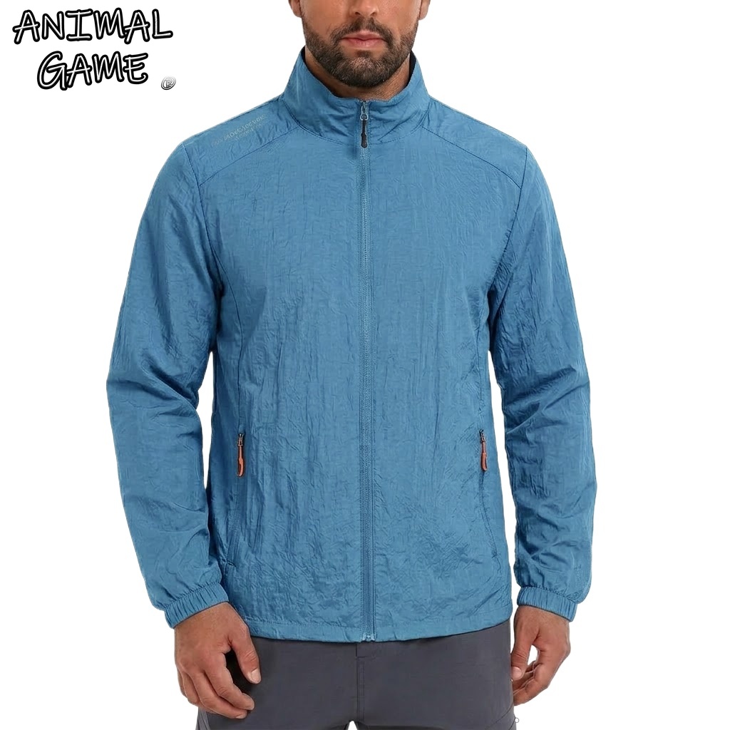 Fishing Jacket Waterproof - Erkek UPF50+ Performans Güneş Koruyucu Montlar