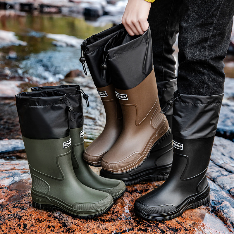 Fishing Boots - Erkekler için Su Geçirmez Balıkçı Teslimatçı