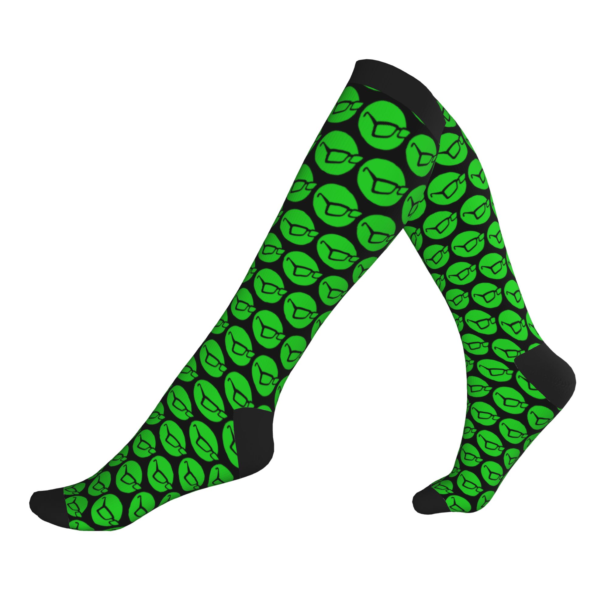 Fishing Socks - Komik Baskı Korda Balıkçılık Logosu Çorap