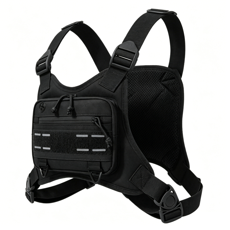 Fishing Backpack - Taktik ön göğüs rig çantası yelek