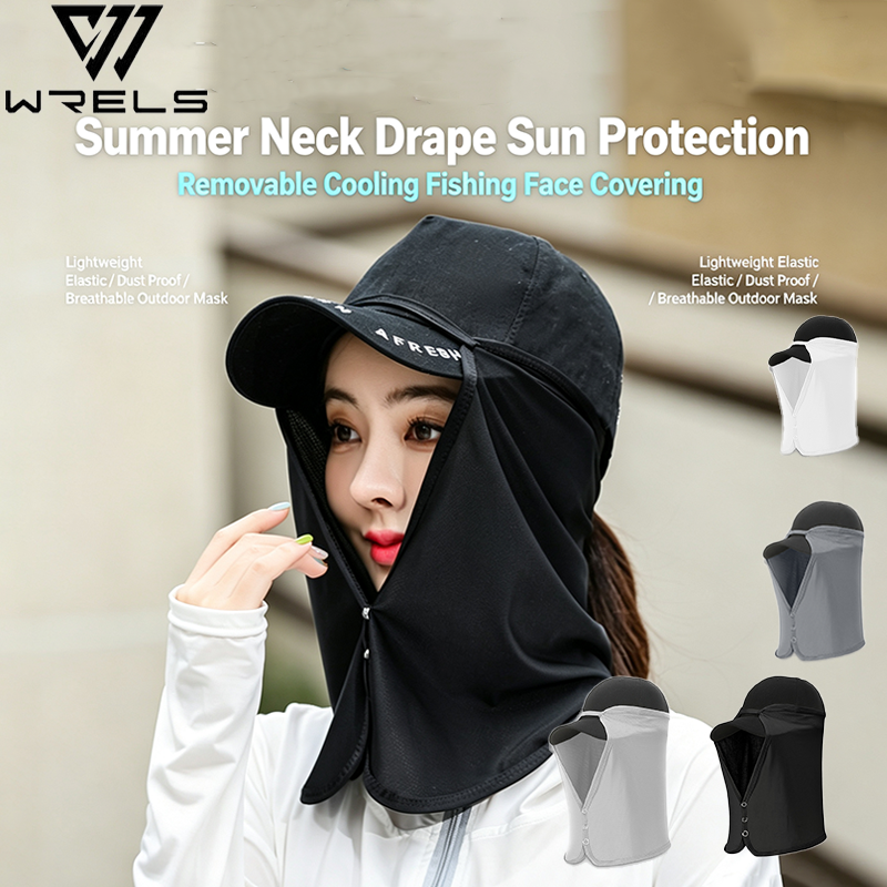 Fishing Mask Sun Protection - Yaz Boyun Örtüsü Güneş Koruması Çıkarılabilir