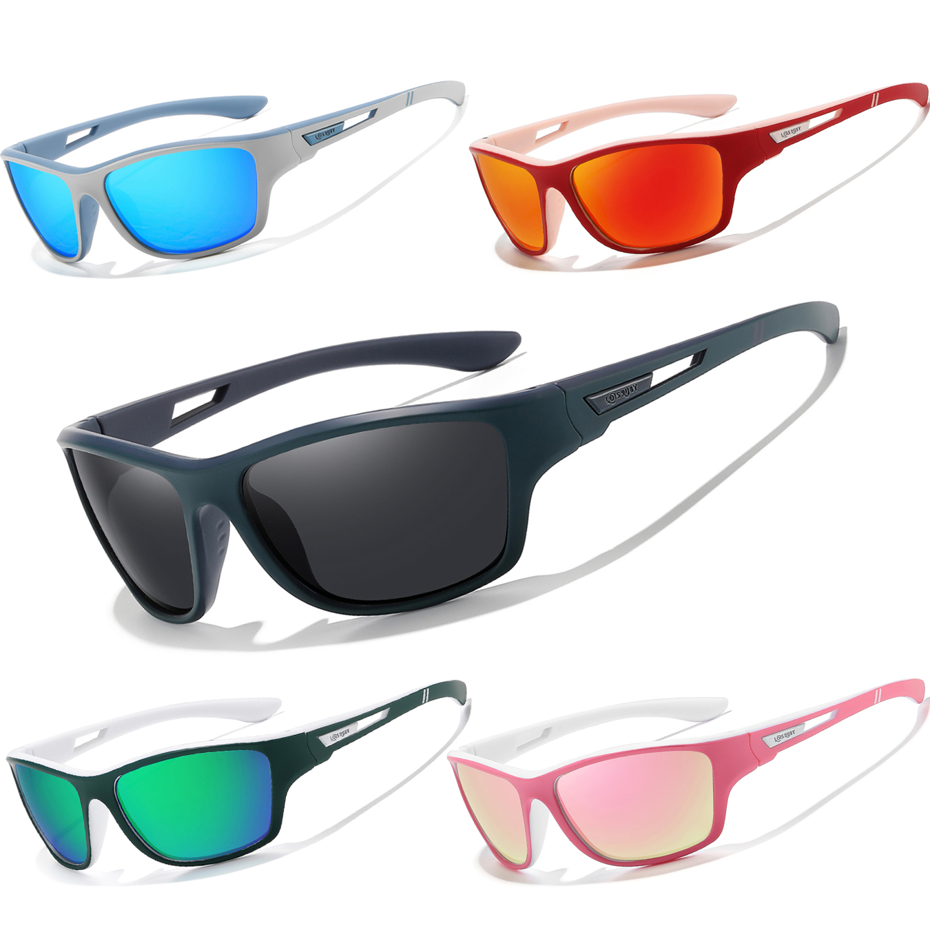Fishing Sunglasses Polarized - LOISRUBY Polarize Lensler Bisiklet Güneş Gözlüğü