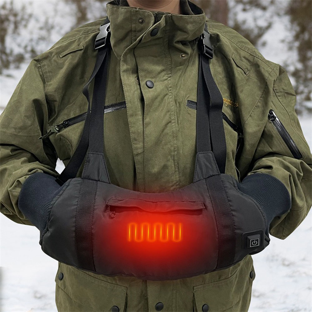 Fishing Gloves - 3 vites sıcaklık kontrol eldiveni USB