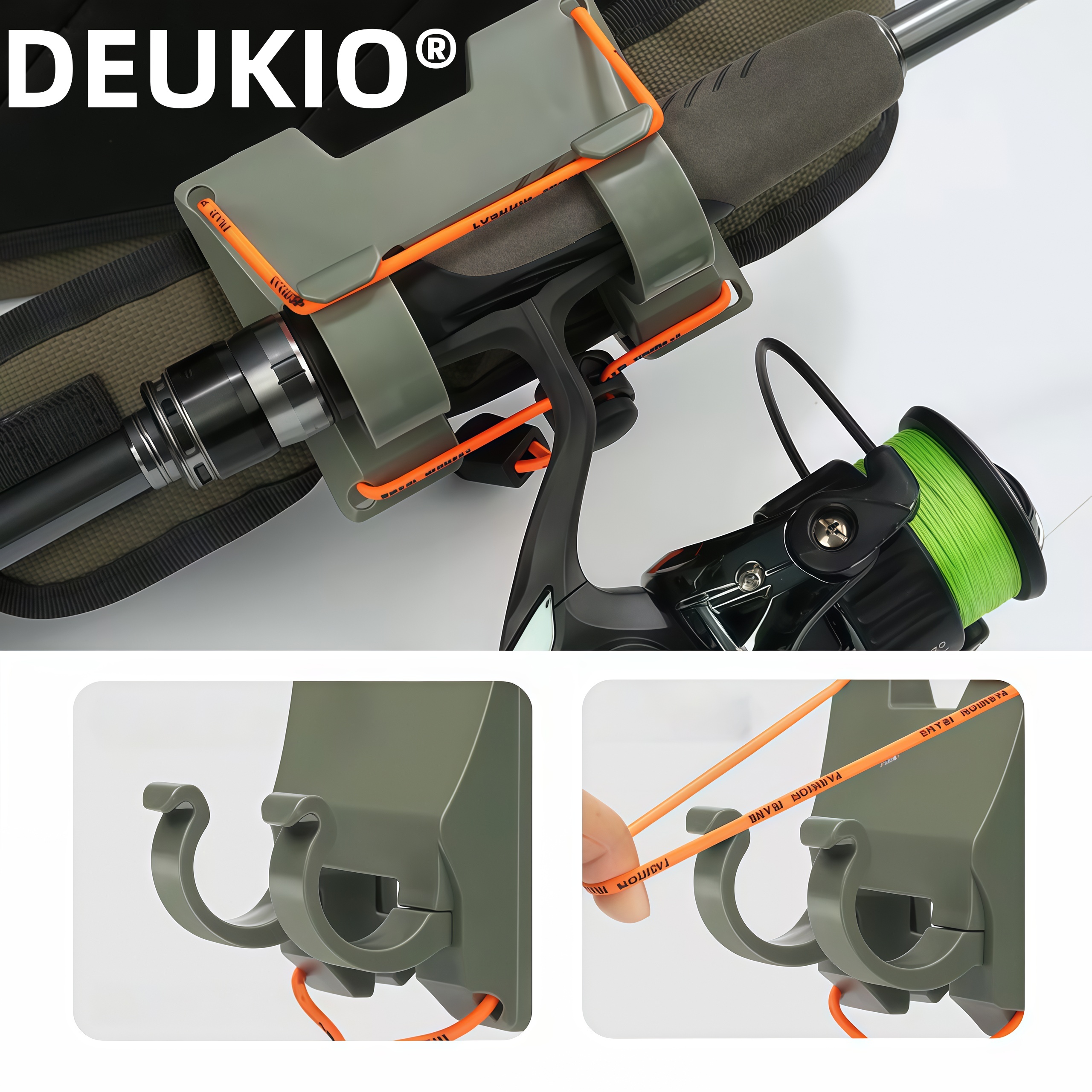 Fishing Belt - DEUKIO Dış Mekan Kemer Klipsi Çubuk
