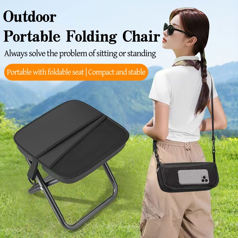 Fishing Backpack - G8 Taşınabilir Katlanabilir Sırt Çantası Taburesi