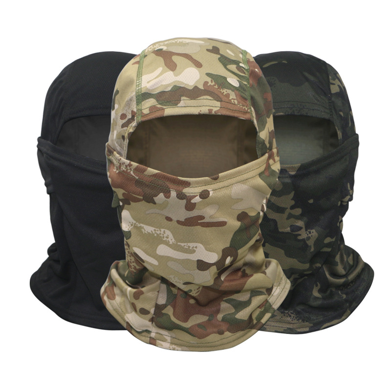 Fishing Mask Sun Protection - Kamuflaj Nefes Alabilen Güneş Koruyucu Baş