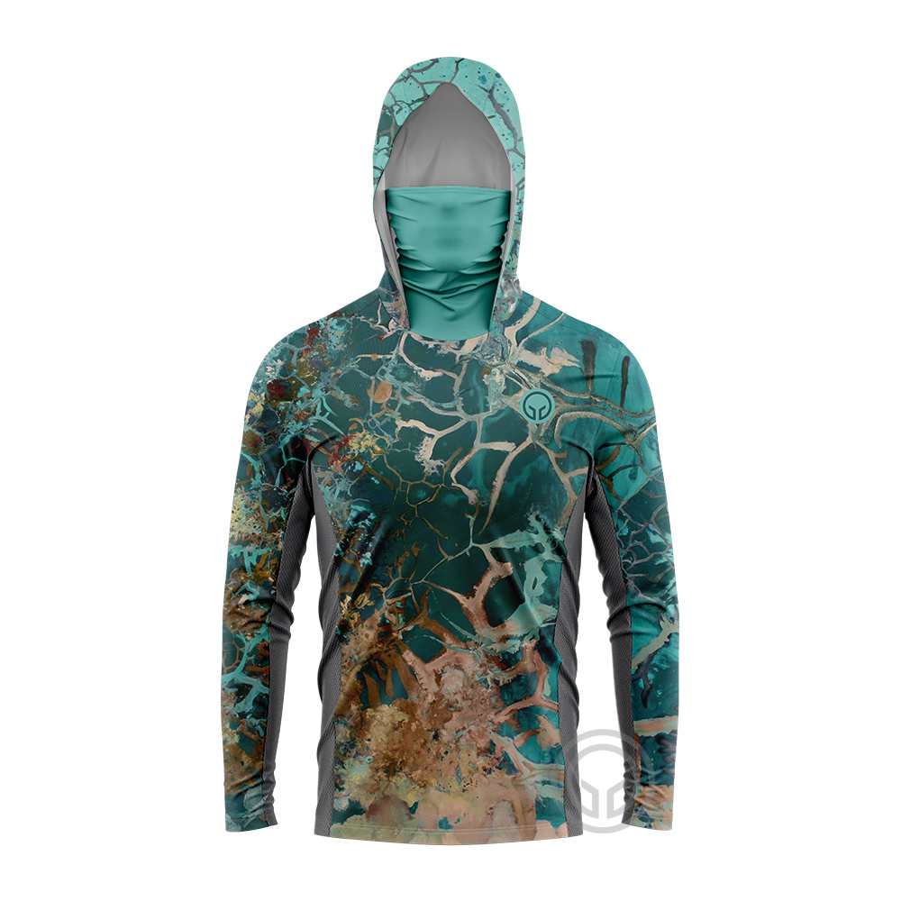 Fishing Hoodie - UPF50+ Güneş Korumalı Erkek Balıkçı Kapüşonlu