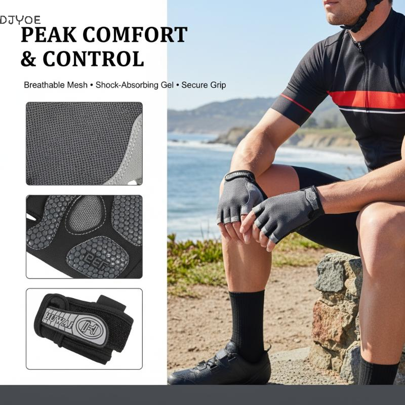 Fishing Gloves - Profesyonel Spor Salonu Fitness Nefes Alabilen