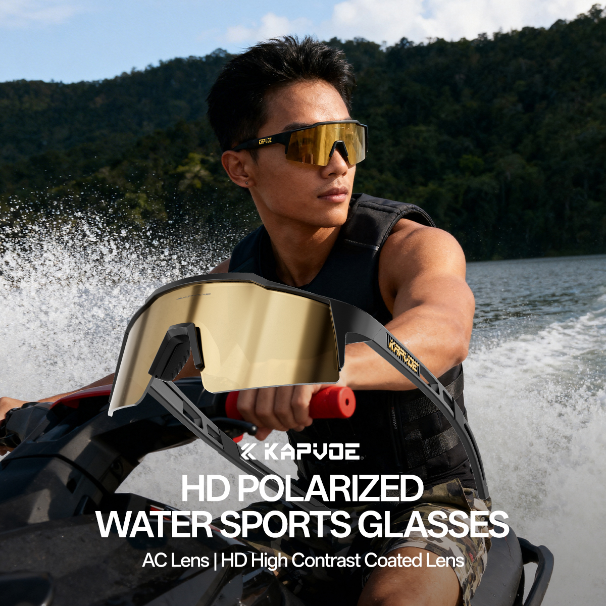 KAPVOE UV400 parlama önleyici  - Fishing Sunglasses Polarized incelemesi ve fiyatı