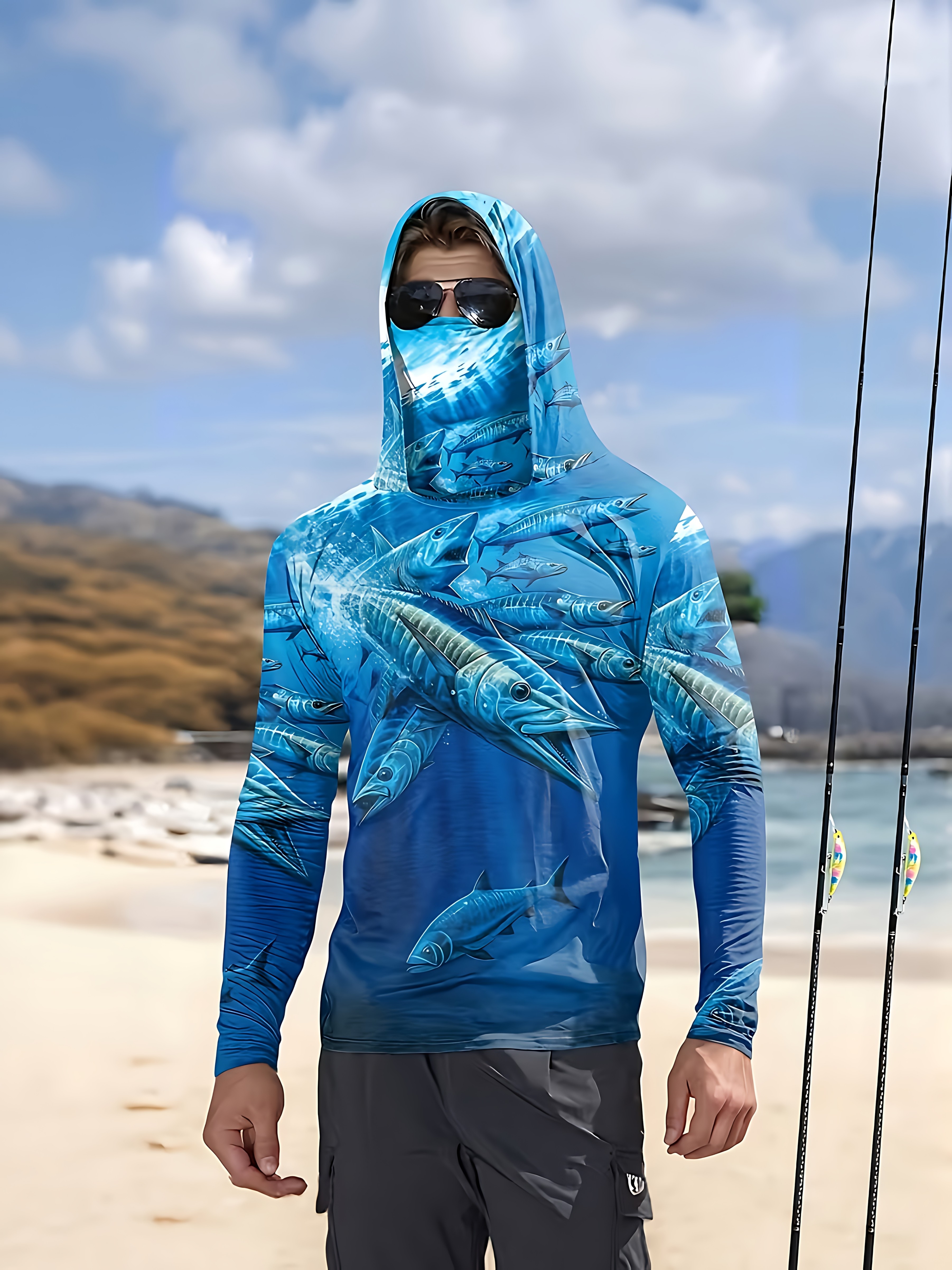 Balıkçı Gömleği Kapüşonlu Erke - Fishing Mask Sun Protection incelemesi ve fiyatı