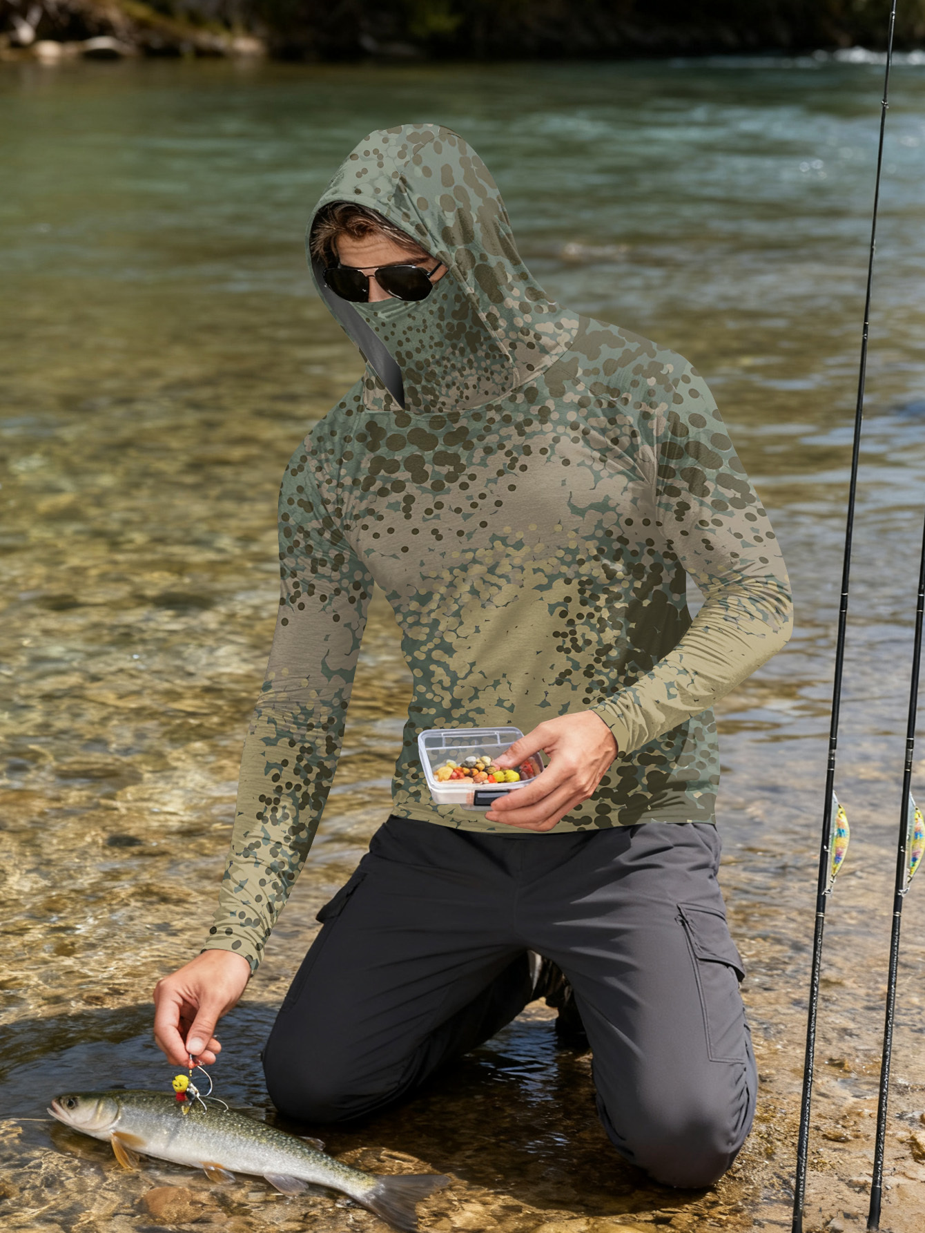 Erkek Balıkçılık Kapüşonlu Uzu - Fishing Shirt Uv Protection incelemesi ve fiyatı
