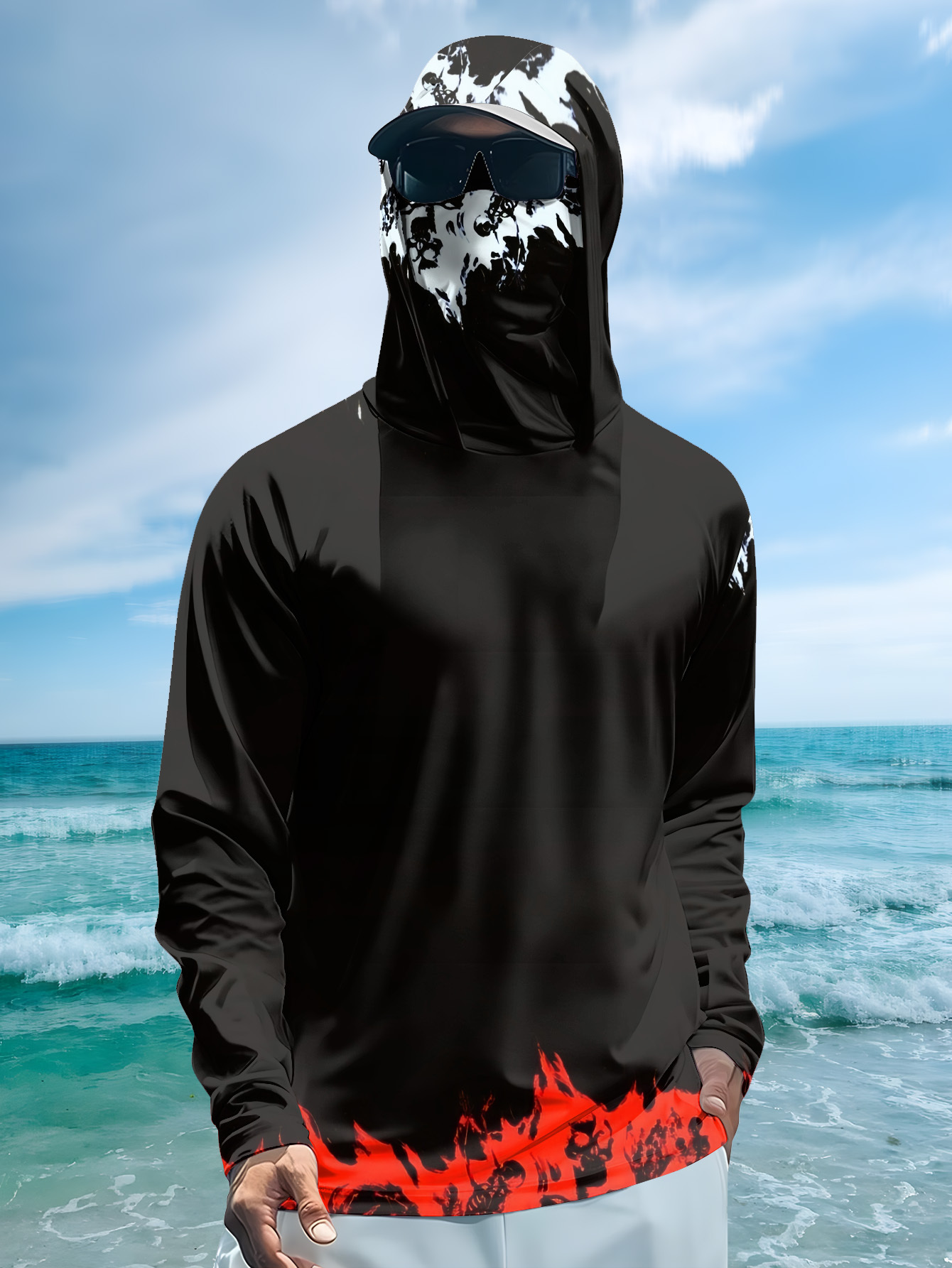 Erkekler Kapüşonlu Balıkçı Göm - Fishing Shirt Uv Protection incelemesi ve fiyatı