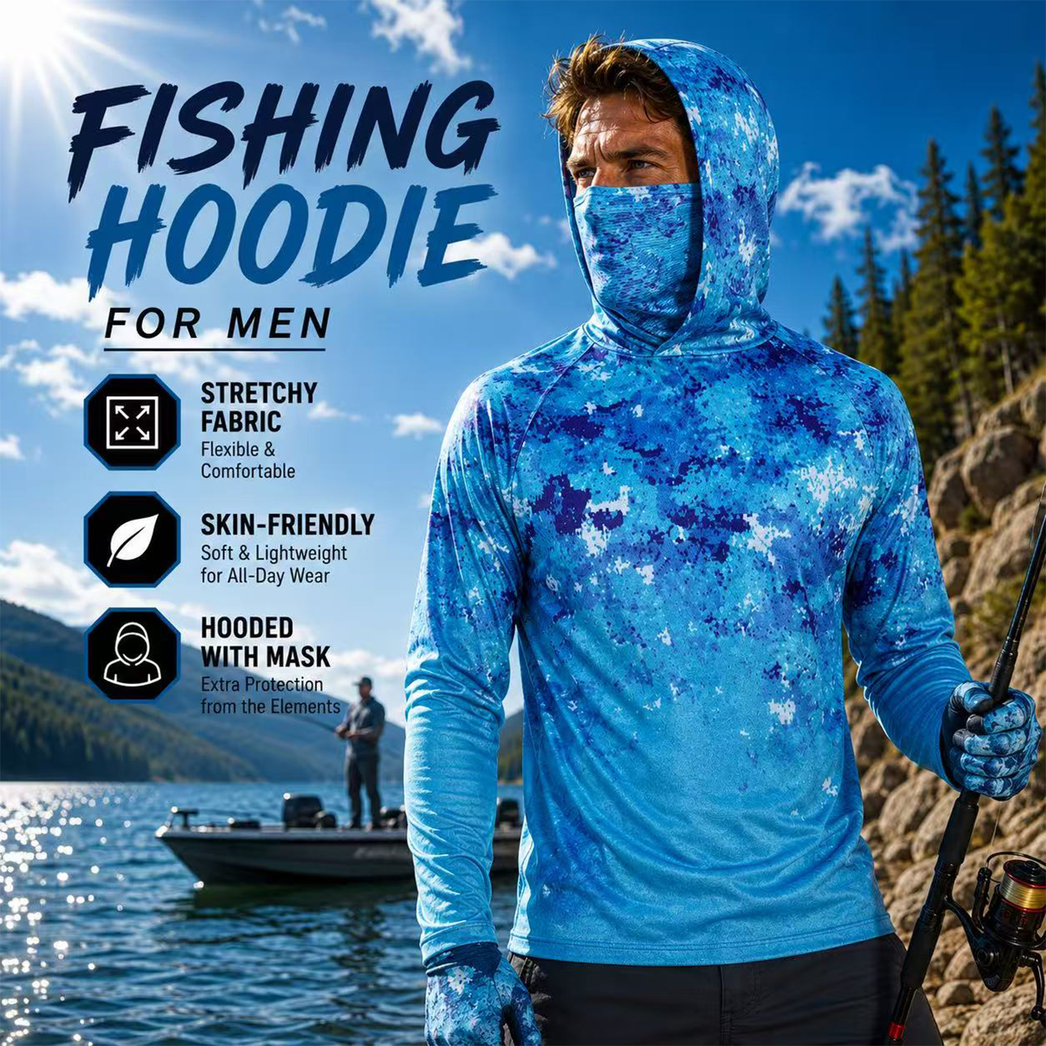 Jersey balıkçılık için tişört  - Fishing Hoodie incelemesi ve fiyatı