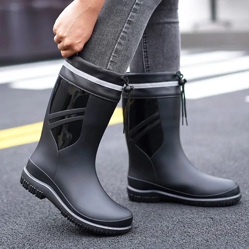 Moda erkek Orta Tüp Yağmur Bot - Fishing Boots incelemesi ve fiyatı