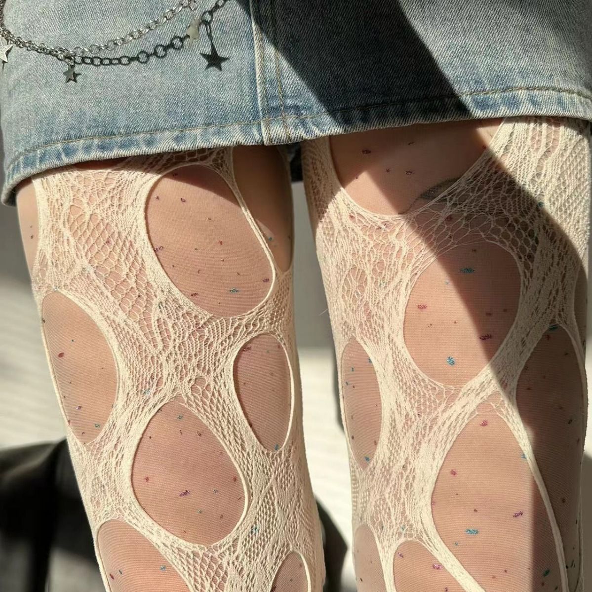 Seksi Punk Kadın Kırık Delik Ç - Fishing Socks incelemesi ve fiyatı