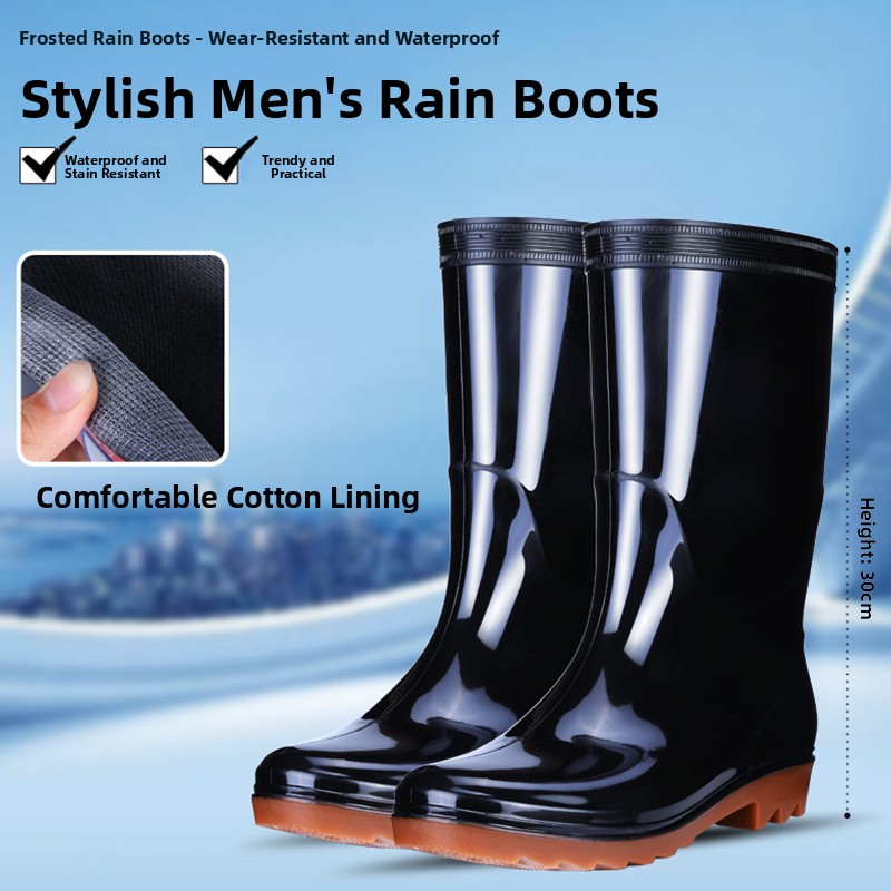 Erkek Yağmur Botları Yüksek Bi - Fishing Boots incelemesi ve fiyatı