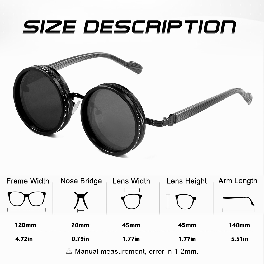 CRIXALIS 2 Adet Polarize Steam - Fishing Sunglasses Polarized incelemesi ve fiyatı
