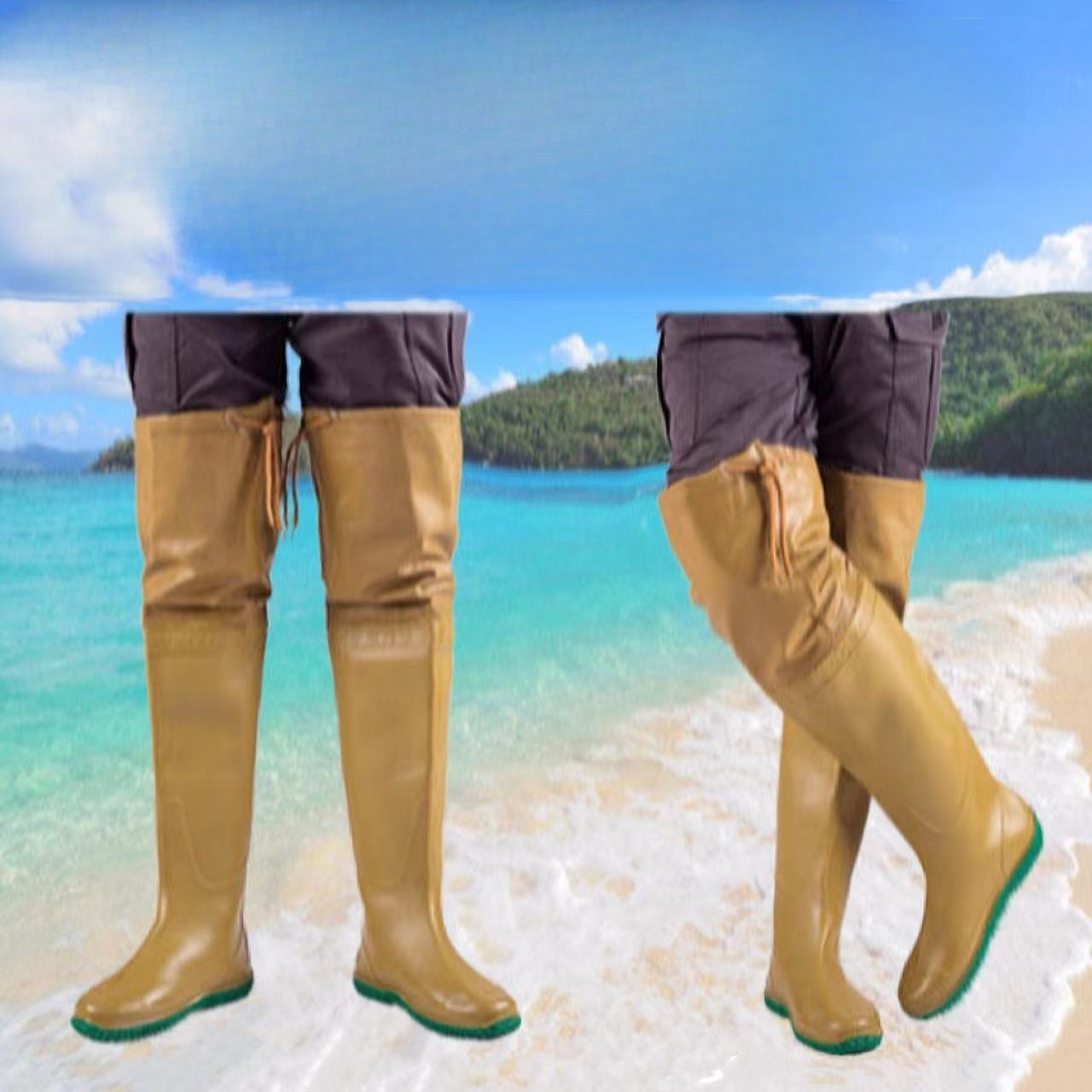 Unisex Diz Üstü Su Geçirmez Çi - Fishing Waders incelemesi ve fiyatı