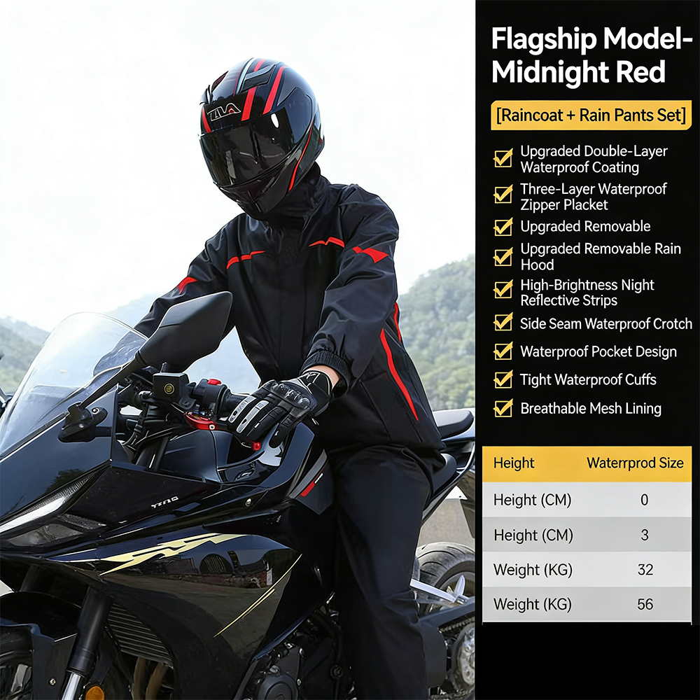 Motosiklet yağmurluk erkek kad - Fishing Rain Suit incelemesi ve fiyatı