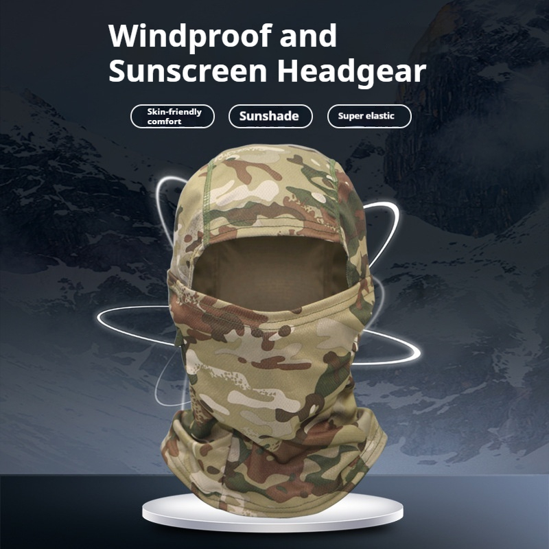 Kamuflaj Nefes Alabilen Güneş  - Fishing Mask Sun Protection incelemesi ve fiyatı