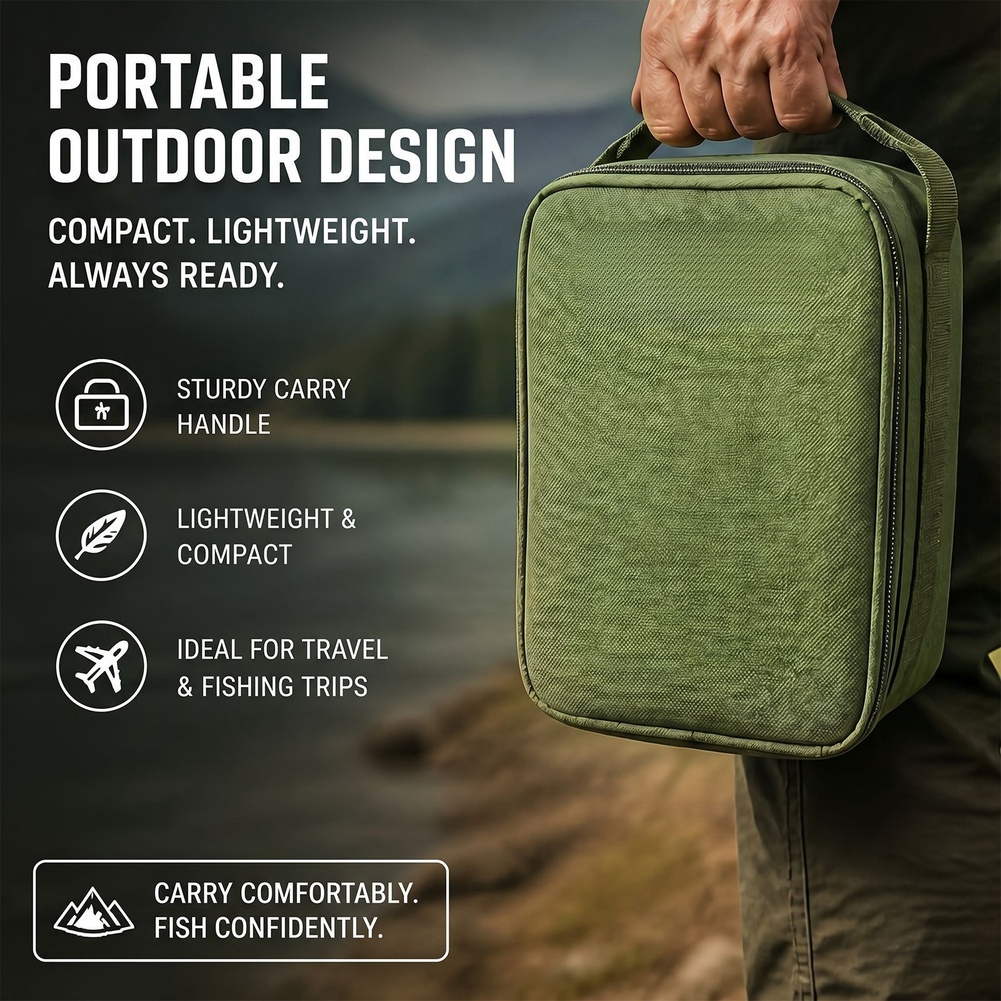 Yeşil Olta Takımı Saklama Çant - Fishing Bag Waterproof incelemesi ve fiyatı