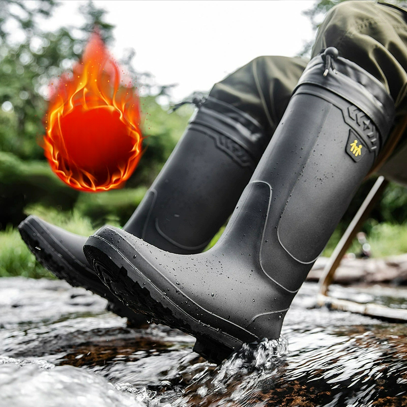 Erkek yağmur çizmeleri iş botl - Fishing Boots incelemesi ve fiyatı